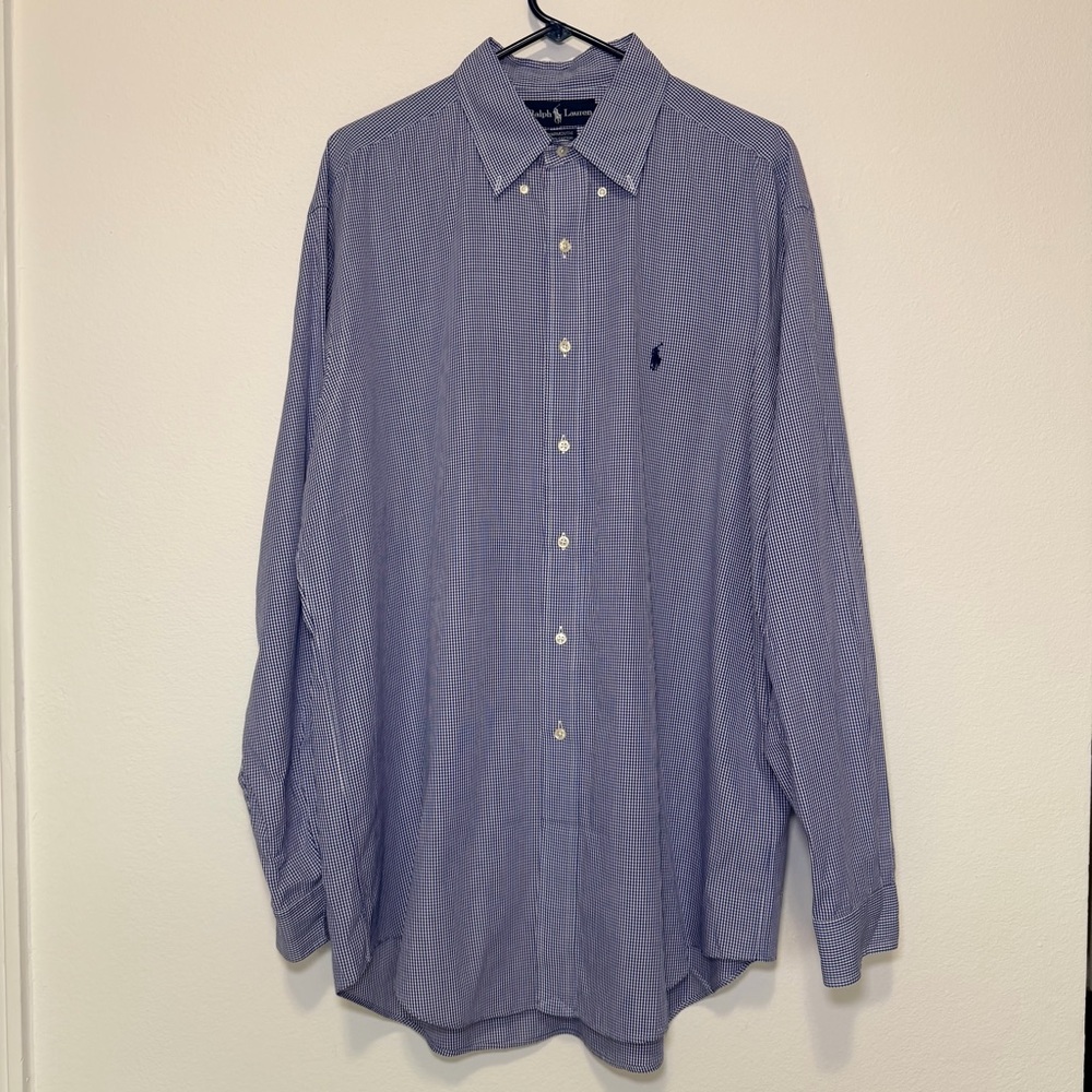 Ralph Lauren Yarmouth Long Sleeve Button Down 16.5 / 34-35